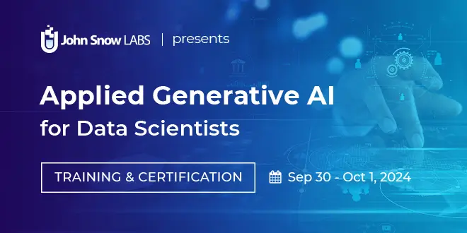 Applied Generative AI for Data Scientists